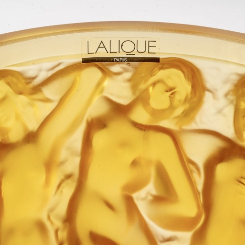 XXe siècle - 2007 Lalique France - Vase Bacchantes numéroté - Neuf