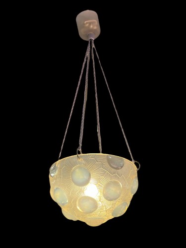 1926 René Lalique - Suspension Soleil - Luminaires Style Art Déco