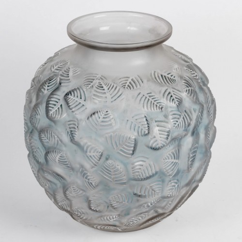 1926 René Lalique - Vase Charmille - Verrerie, Cristallerie Style Art Déco
