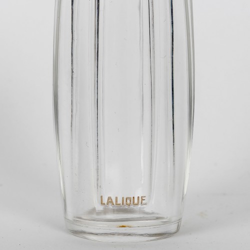 XXe siècle - 1911 René Lalique - Flacon Carnette Guêpes