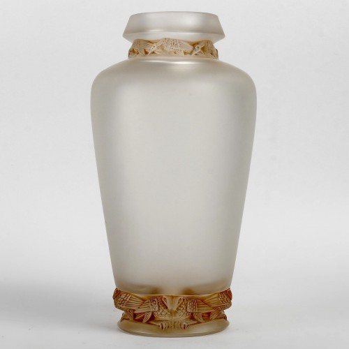 Antiquités - 1938 René Lalique - Vase Frise Aigles