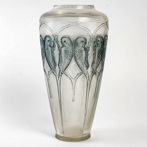 Antiquités - 1919 René Lalique - Vase Inséparables