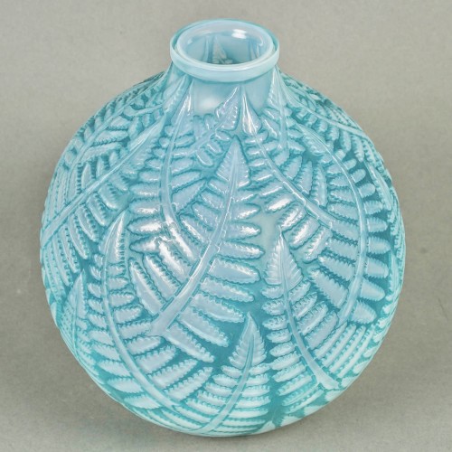 1927 René Lalique - Vase Espalion - Verrerie, Cristallerie Style Art Déco