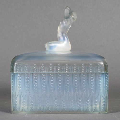 Verrerie, Cristallerie  - 1928 René Lalique - Boîte Sultane