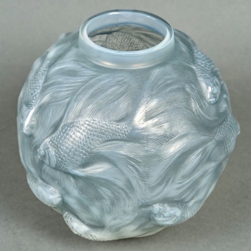 1924 René Lalique - Vase Formose - Verrerie, Cristallerie Style Art Déco