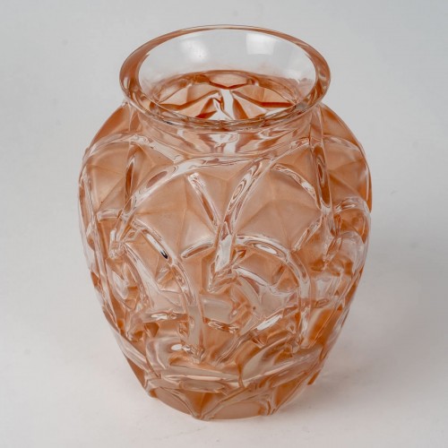 Verrerie, Cristallerie  - 1931 René Lalique - Vase Chamois