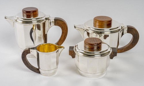 Puiforcat 1925 - Service à thé et à café en argent massif - BG Arts
