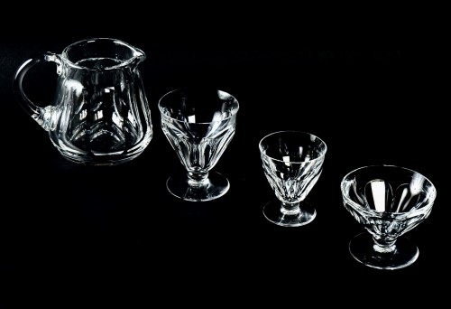 Baccarat - Service "Talleyrand" en cristal 37 Pièces  - Verrerie, Cristallerie Style Années 50-60