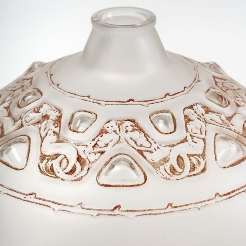 1914 René Lalique - Vase Sirènes et Cabochons - BG Arts