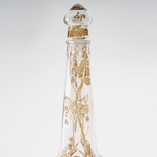 Verrerie, Cristallerie  - 1914 René Lalique - Carafe Aubépines