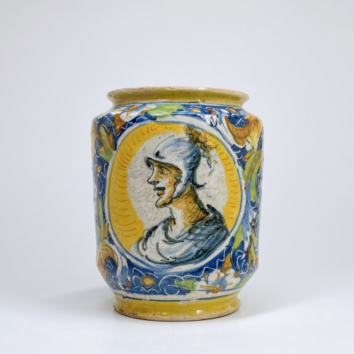 Albarello en majolique de Venise - XVIe siècle - Céramiques, Porcelaines Style Renaissance