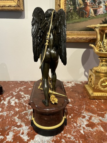 Sculpture Sculpture en Bronze - L'Arrotino, bronze d'époque Empire