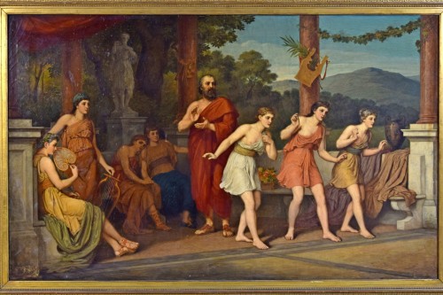 XIXe siècle - Johan Raphael Smith - Danse en Grèce antique