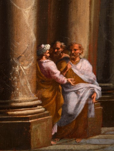  - Le Christ et la Femme adultère - Alberto Carlieri (Rome 1672-1720)