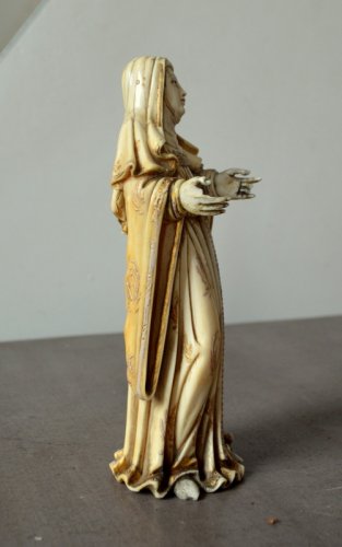 XVIIe siècle - Vierge en os sculpté, Philippines XVIIe siècle
