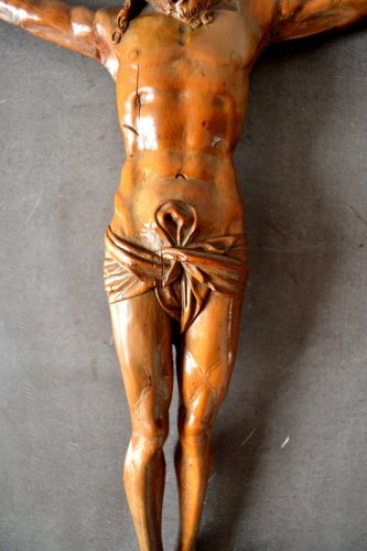 Christ en buis sculpté, Allemagne XVIe siècle - 