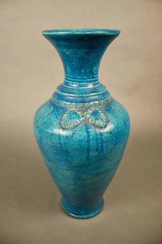 Céramiques, Porcelaines  - Deux vases chinois en céramique