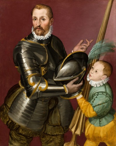 Bartolomeo Passerotti (1529-1592) - Portrait d'un homme de la famille Legnani - Tableaux et dessins Style Renaissance