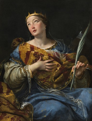 Giovan Gioseffo dal Sole (1654 – 1719) Sainte Catherine
