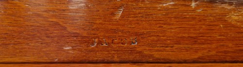 XIXe siècle - Paire de fauteuils Empire estampilles de JACOB