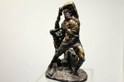 Hercule et Lichas - Antonio Canova (1757-1822) - Sculpture Style Restauration - Charles X