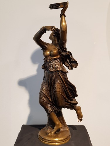 Sculpture Sculpture en Bronze - Zingara - Jean Baptiste Clesinger  (1814 - 1883)  