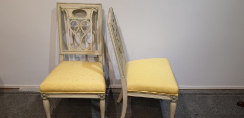 Paire de chaises d'époque Directoire - Castellino Fine Arts