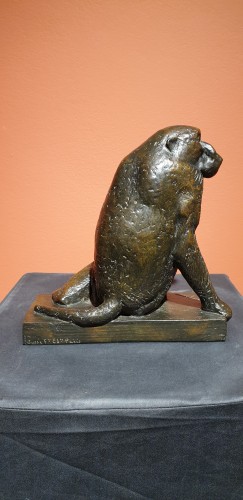 XXe siècle - Singe - GUYOT Georges-Lucien (1885-1973)