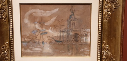 Venise 1908 - Paul Signac (1863 - 1935) - Tableaux et dessins Style 