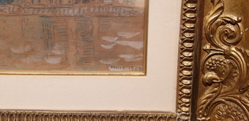Tableaux et dessins Tableaux du XXe siècle - Venise 1908 - Paul Signac (1863 - 1935)