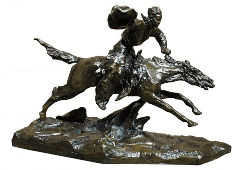 Cavalier chevauchant 1932 (rodeo) - Pavel Petrovitch Troubetzkoy (1866-1938)
