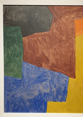 XXe siècle - Composition abstraite - Serge Poliakoff (1906 - 1969)