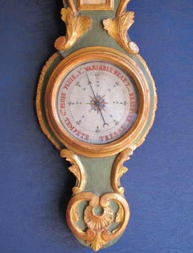 Objet de décoration Baromètre - Baromètre - thermomètre d'époque Louis XV