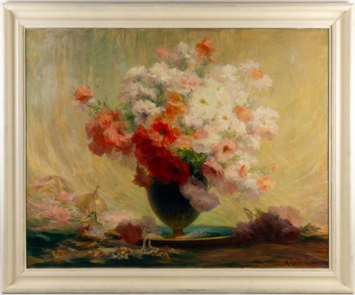 Bouquet de fleurs - Achille Cesbron (1849-1915) - Catel Antiquités