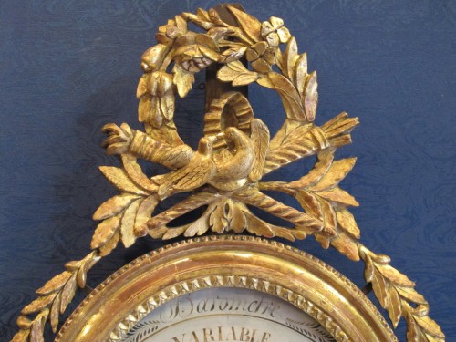 Baromètre d'époque Louis XVI - Objet de décoration Style Louis XVI
