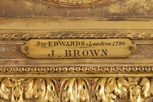 XVIIIe siècle - John Brown (1752 - 1787)-- Portrait de Sir Edwards