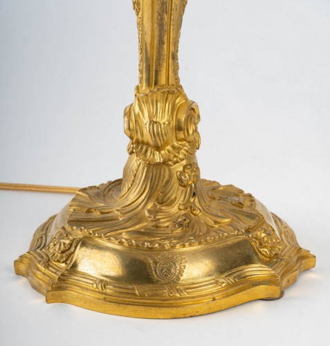 XIXe siècle - Lampe Bougeoir d'époque Napoléon III