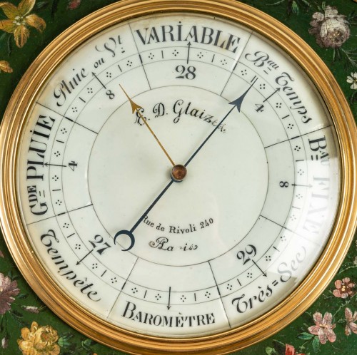 Baromètre - thermomètre d'époque Napoléon III - Objet de décoration Style 