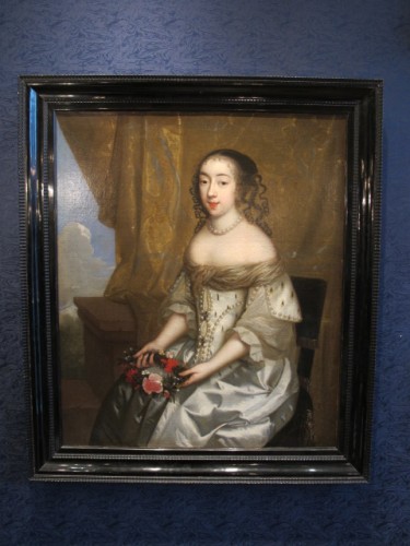 Charles Beaubrun (1604 - 1694) - Portrait d'Henriette d'Angleterre, duchesse d'Orléans - 
