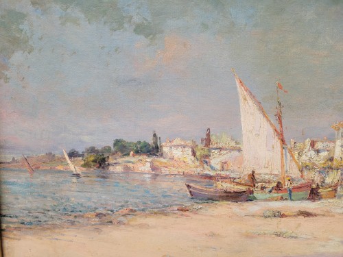 Charles Henri Malfroy (1895-1945) -  Port méditerranéen - Hirsch Antiquités