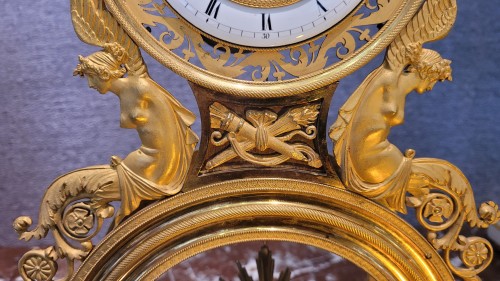 Horlogerie Pendule - Pendule squelette signée ARMINGAUD l'Aïné à Paris