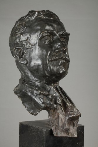 Buste d'homme signé ALFRED PINA daté 1930 - Hirsch Antiquités
