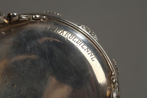 Paire de boites en bronze argenté, F. Barbedienne - Hirsch Antiquités