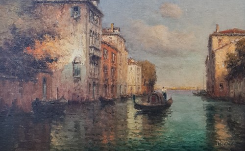 Antoine Bouvard (1870-1956,) - Grand canal à Venise - Hirsch Antiquités