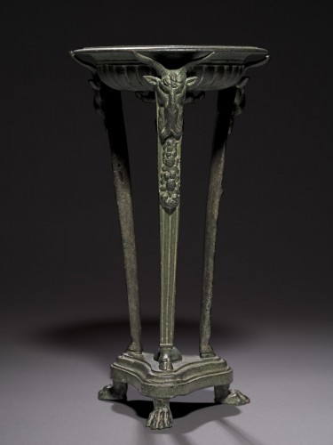 Objet de décoration Colonne Piédestal - Athénienne en bronze d''après l'Antique