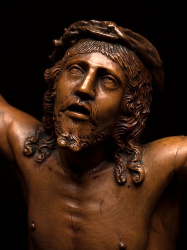 Christ vivant en buis,  Allemagne fin XVIIe  début XVIIIe siècle - Cavagnis Lacerenza