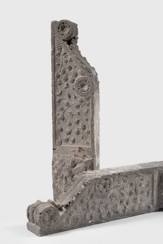 Paire de supports architecturaux italiens Pietra Serena, Toscane, vers 1600 - Cavagnis Lacerenza