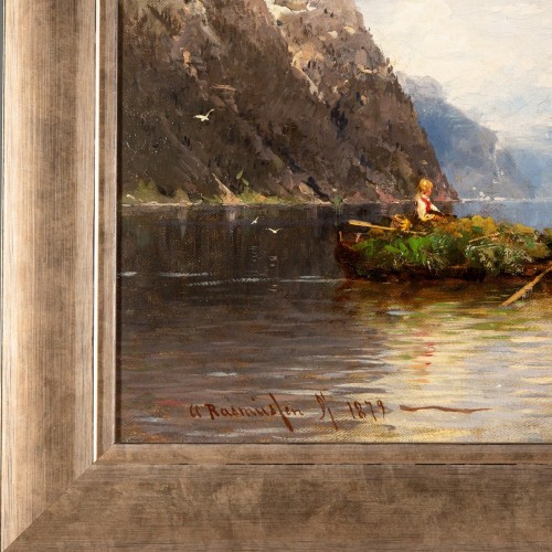  - L'été dans les fjords, Georg Anton Rasmussen, 1842 - 1912