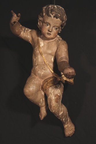 Angelot baroque XVIIIe siècle - Art sacré, objets religieux Style 
