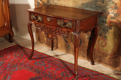 Table console, Provence fin du XVIIIe siècle - Mobilier Style Louis XV